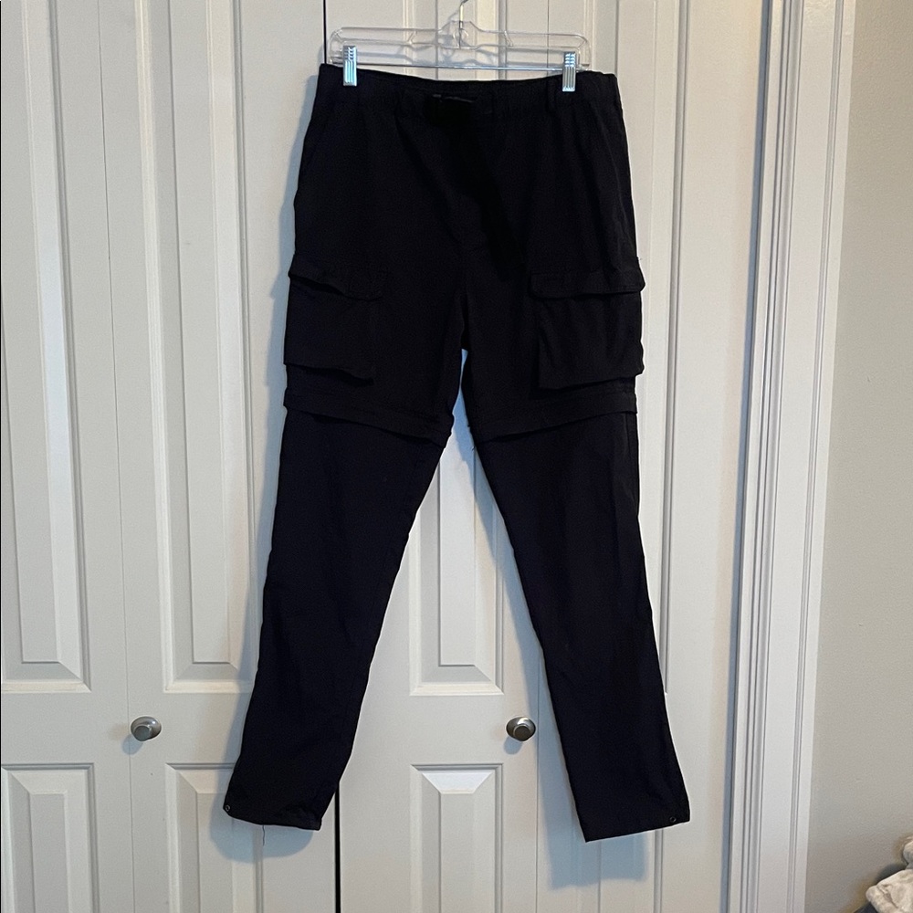 PacSun Black Convertable Cargo Pants
